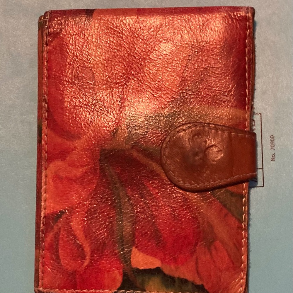 PATRICIA NASH travel leather wallet
